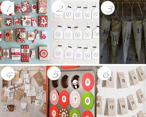 Calendario dell'avvento - Advent calendar ideas