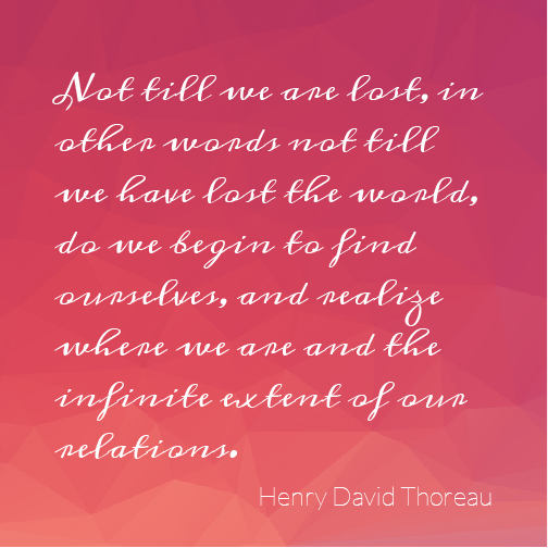 Motivational monday by H. D. Thoreau