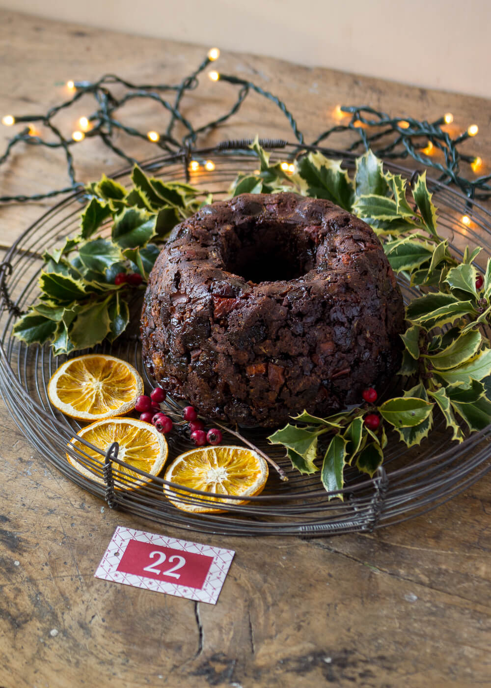 Calendario dell'Avvento - Christmas pudding vegan - Un Natale di tradizioni - Lily&SageDesign