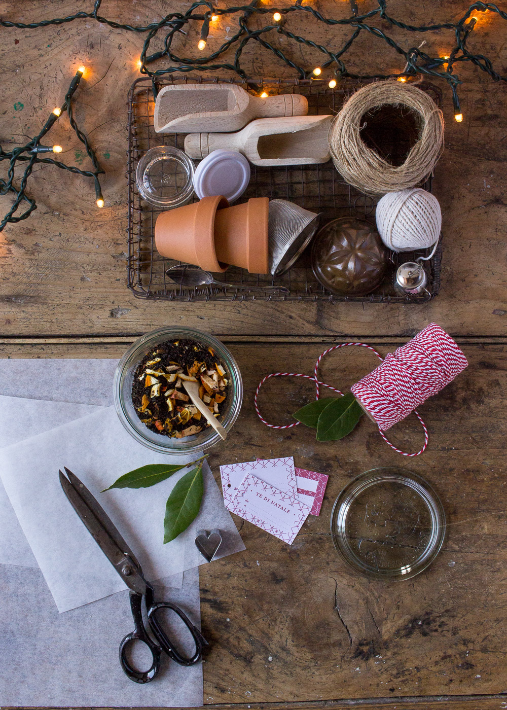Calendario dell'Avvento - Impacchettare il tè di Natale - Tag da scaricare - Un Natale di tradizioni - Lily&SageDesign